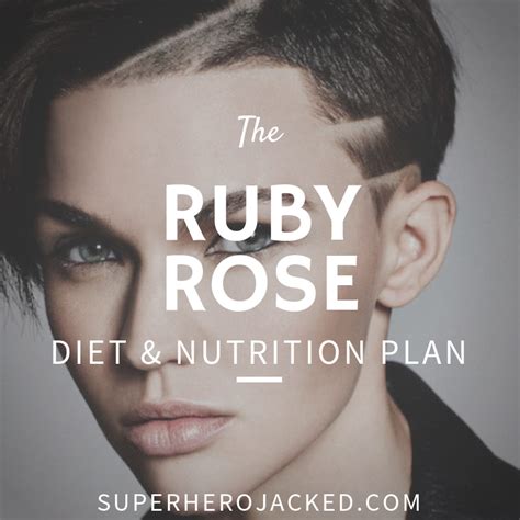 ruby rose workout|Ruby Rose Diet Plan and Workout Routi.